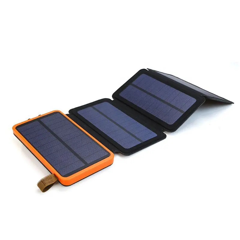 Smart Dual USB Solar Charger 25000 mah Power Bank 20000 mah Powerbank