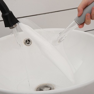 Realida nhựa cửa sổ squeegee Cleaner công cụ với xử lý ngắn và scraper cho hiệu quả kính và làm sạch bề mặt - Product Image 5