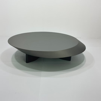 Table basse moderne en fibre de verre pour salon