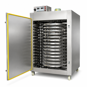 Máquina Comercial de Secado Rotatorio por Aire Caliente, Deshidratador de Alimentos de 16 Bandejas para Frutas, Carnes, Verduras y Hierbas - Product Image 1