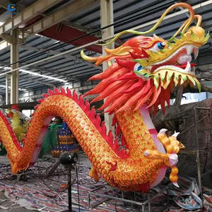 FL-01 Традиционный китайский дракон фонарь для новогоднего украшения