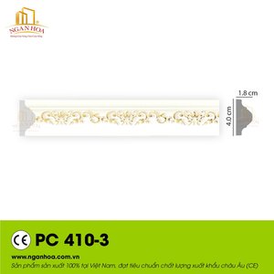 Moulures murales décoratives en PS imitation bois, imperméables |   Moulage en polystyrène en gros pour usines - Product Image 2