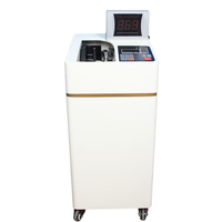 GRACETEK GV-550 Compteuse de billets de qualité bancaire avec écran LED, tension universelle, type sur pied, emballage sous vide, 100 billets/4s, 210 pièces