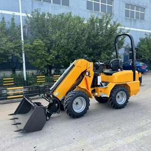 2025 नई चीन 2टन 2.5t h180t छोटे मिनी टेलीस्कोपिक व्हील लोडर के साथ बिक्री के लिए पृथ्वी चलती मशीन - Product Image 3