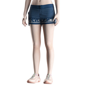 Shorts de Playa para Mujer con Bolsillos, Cierre de Botones, Protección UV y Absorción de Humedad para el Día de Playa - Product Image 5