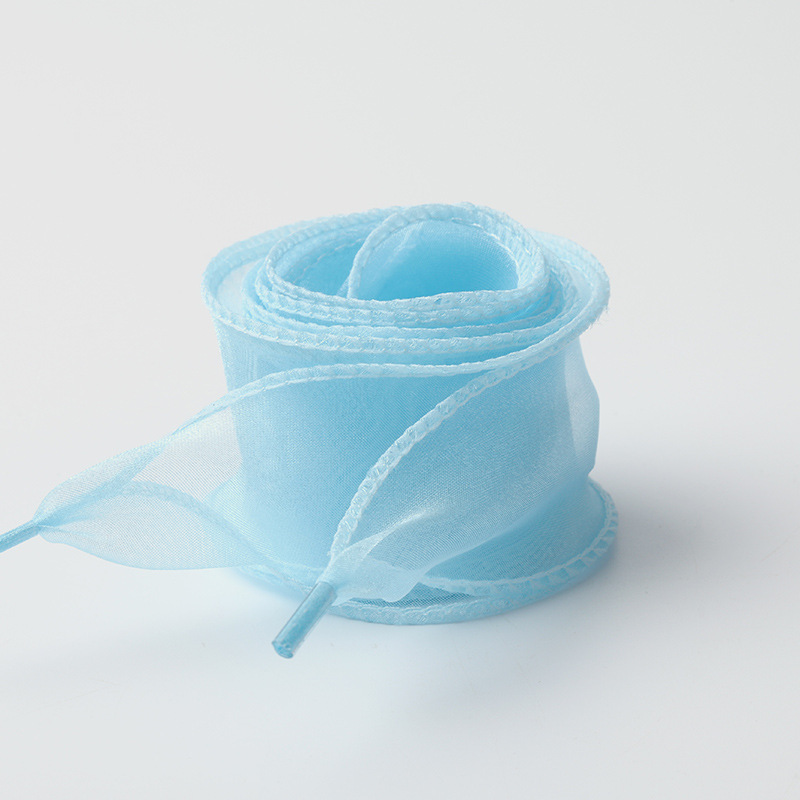 Maille ondulée bleu clair