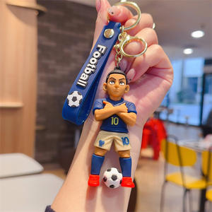 Llavero de Fútbol con Diseño de Camisetas de <span class=keywords><strong>Estrellas</strong></span> como Cristiano Ronaldo y <span class=keywords><strong>Messi</strong></span>, Pequeño Regalo para Fanáticos - Product Image 6