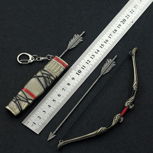 <span class=keywords><strong>God</strong></span> <span class=keywords><strong>of</strong></span> <span class=keywords><strong>War</strong></span> - Modelo de Juguete Metálico, Arco y Flecha de Atreus Aesir, 18 cm, 119 g, Aleación de Zinc, Llaveros, Nueva Edición - Product Image 3