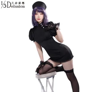 Kitagawa Marin Cosplay Costumes Anime My Dress-Up Darling Women Sexy Maid Nurse Dress Outfits Halloween Carnival Suit