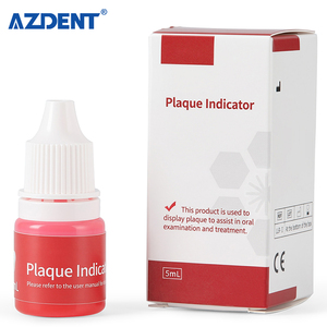Azdent Chất lượng cao mảng bám tiết lộ đại lý bằng miệng cao răng kiểm tra kiểm tra răng chỉ số mảng bám 5ml - Product Image 2