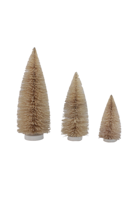 Mini sapin de Noël vert en plastique, ornements de bureau, effet flocon de neige, simulation de pin, bonsaï, accessoires de décoration de comptoir, style vintage