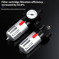 Filtre séparateur huile-eau BFR2000, processeur d'air BFC/BC, pompe à air comprimé en métal avec régulateur de pression