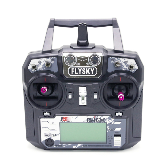 Flysky FS-i6X 10CH 2.4G Remote Control Transmitter AFHDS 2A with FS IA6B FS-iA10B Receiver for RC FPV Drone