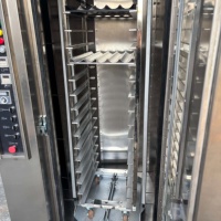 Horno Rotatorio de Una Sola Carrocería con 16 Bandejas, Eléctrico, a Gas o Diésel (Opcional), Horno de Convección por Aire Caliente para Panadería
