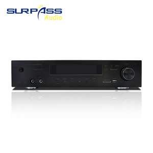 Amplificateur de système home cinéma DT5.1A, amplificateur <span class=keywords><strong>audio</strong></span> de puissance 6 canaux Hi-Fi BT AV karaoké avec caisson de basses - Product Image 1