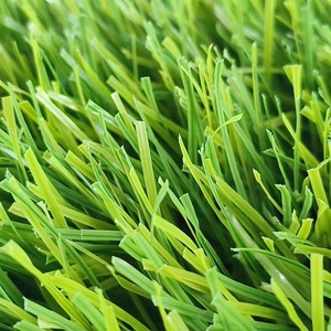 14เย็บและ 16เย็บหญ้าม้วน 12000Dtex <span class=keywords><strong>Bi</strong></span> สีดํา SBR น้ํายางรองรับฟุตบอลหญ้าสนามหญ้ากีฬาหญ้า - Product Image 3