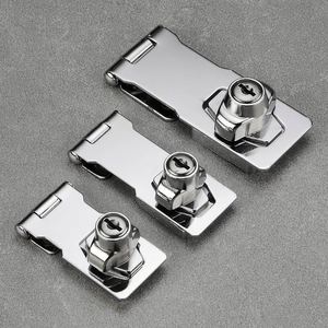 Zinc Alloy Drawer <b>Lock</b> for Outdoor No-Drill <b>Lock</b> Plate with 90-Degree Pin for Fridge Freezer Cabinet <b>Doors</b> Gym & Workshop Use - Product Image 3