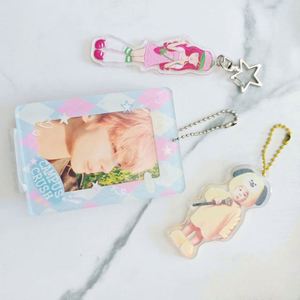 Porte-cartes et porte-clés Kpop Anime personnalisés de haute qualité, porte-clés en acrylique pour photos et cartes de crédit - Product Image 6