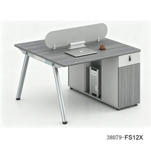 Escritorio Ejecutivo Moderno de Madera con Gabinete de Almacenamiento 38079-M16B, Muebles de Oficina Independientes - Product Image 4