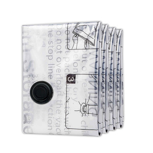 Borsa di stoccaggio <span class=keywords><strong>sottovuoto</strong></span> trasparente di alta qualità <span class=keywords><strong>per</strong></span> la casa di viaggio spazio compressione minimalista compressione coperte <span class=keywords><strong>cappotti</strong></span> vestiti - Product Image 2