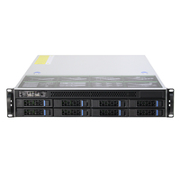 Boîtier de serveur 2U 19 pouces S256-08 à échange à chaud avec panneau arrière SATA 6 Go/s, 8 baies de stockage HDD, châssis de stockage, boîtier PC, compatible avec les cartes mères ATX