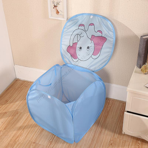 Panier de rangement pliable O238 pour vêtements sales et articles divers, imprimé animaux de compagnie, avec couvercles, motif dessin animé, vente en gros - Product Image 5