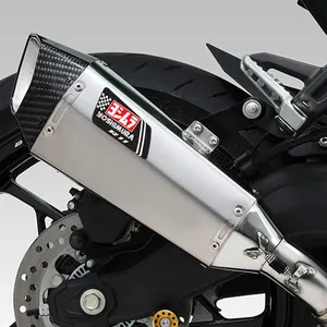 通用摩托车排气逃逸系统优质不锈钢排气弯管MT09 R3 Z400 MT07改装排气管