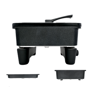 OEM 도매 2-in-1 전기 핫팟 그릴 쿠커 팬 급속 가열 다기능 논스틱 무연 바베큐 야외 가정용 - Product Image 2