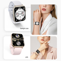 Reloj Inteligente Q19 2025 BSTY con Caja de Metal, Correa de Silicona, Pantalla AMOLED Cuadrada IP67, Monitoreo de Salud, Llamadas, Brújula, Correa Doble, Unisex