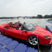 Jet ski Yamaha, bateau à réaction, carrosserie personnalisée inspirée de la Ferrari pour les flottes de location haut de gamme des centres de villégiature