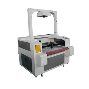 fabric auto feeding CO2 laser cutting machine 9060 laser with CCD camera