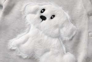 Monos de Algodón para Bebés Recién Nacidos, Ropa Unisex Tipo Suéter, Diseño OEM con Estampado de Perro, Suave y Transpirable para Toda Temporada - Product Image 4