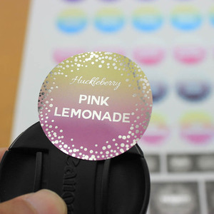 Kunden spezifische romantisch ste kosmetische Aufkleber, werkseitig bedrucktes Vollfarb-Klebe etikett für Körper lotion - Product Image 2