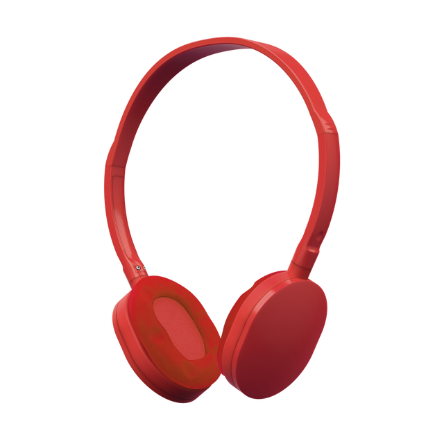 Colorful Cheap Audio Guide Wired Training Headset OEM Tourism School Headphone with 3.5mm Interface