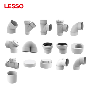 Raccords de tuyauterie de drainage en PVC de haute qualité <span class=keywords><strong>LESSO</strong></span> AS/NZS 1260 WaterMark, système de drainage, raccords de tuyauterie en plastique - Product Image 1