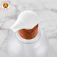 Bouteilles en plastique cosmétiques personnalisées en usine, 500 ml, avec pompe de lavage argentée 28/410, 100 ml, vides, pour lotion de bain