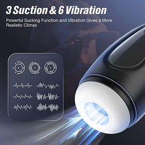 Copa Masturbatoria Masculina de Silicona con Succión Automática USB, Envío Rápido OEM, Paquete Discreto - Product Image 5