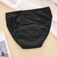 Culotte d'époque étanche à 5 couches pour femmes avec bouton à boucle détachable