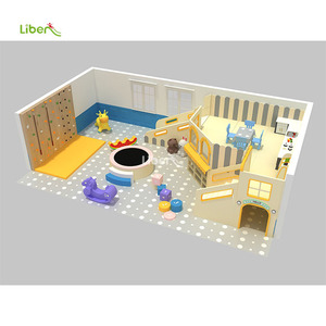 Équipement <span class=keywords><strong>de</strong></span> jeu intérieur pour tout-petits, aire <span class=keywords><strong>de</strong></span> jeux souple avec toboggan, piscine à balles, <span class=keywords><strong>mur</strong></span> d'<span class=keywords><strong>escalade</strong></span>, blocs en mousse souple pour maternelle et garderie - Product Image 6