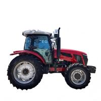Tracteur agricole 4x4 YTO 120-130 CV à moteur certifié CE, idéal pour les petites exploitations agricoles et tracteurs diesel à conducteur marchant – Vente directe usine