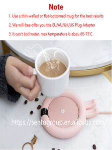 New Coffee Mug Warmer for Home Office <strong>Desk</strong> Use Electric Beverage Cup Warmer Heating Coasters Plate <strong>Pad</strong> for Cocoa Tea Water Milk - Product Image 6