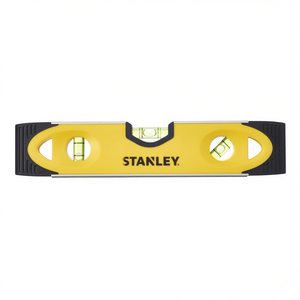 Nivel de Torpedo Stanley de 10 Pulgadas con Doble Vial para Medición de Precisión - Product Image 3