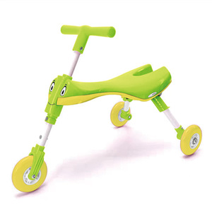 Vélo d'équilibre pour enfants rose pliable à trois roues pour tout-petits unisexe - Product Image 3