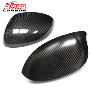 Coque de rétroviseur en fibre de carbone sèche AISKA, à coller, en carbone véritable, pour Xiaomi SU7 première génération 2024+ - Product Image 3