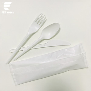 <span class=keywords><strong>Kit</strong></span> de repas <span class=keywords><strong>biodégradable</strong></span> compostable en PLA pour l'école - Product Image 1