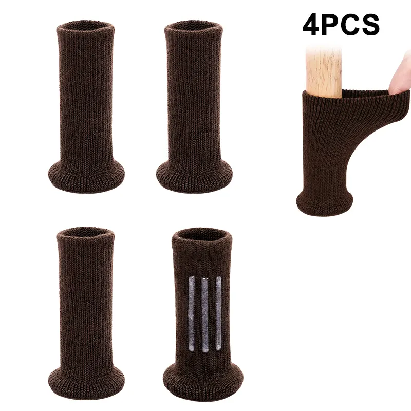 Calcetines de protección para muebles, funda protectora de madera elástica para silla, modernos, para la escuela, 1000 unidades