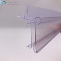 Perfil de PVC para Exhibición en Tiendas, con Riel OPHDC ESL de Hiplastics, para Etiquetas de Precio Digitales, Fácil Instalación