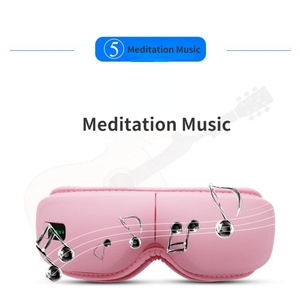 Wireless Touch Eye Fatigue Massager Vibration & <b>Heating</b> Music Anti Wrinkle Vibrating Eye Hot Compress Massage for Stress Relieve - Product Image 4