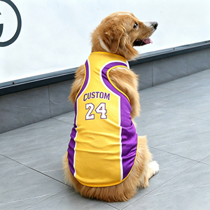 Camisetas y Chalecos Personalizados de Lujo para Mascotas, Ropa para Perros y Gatos con Diseños de Fútbol y Baloncesto, Venta al Por Mayor - Product Image 3