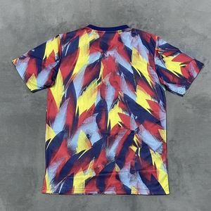 Camisetas de Fútbol de Verano 25/25, Conjunto de Entrenamiento Personalizado de Manga Corta, Cuello Redondo, Unisex, Transpirable, Poliéster de Secado Rápido - Product Image 2